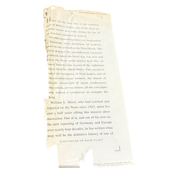 The Rise And Fall Of The Third Reich By William L. Shirer Hardcover 1960 - Picture 11 of 15